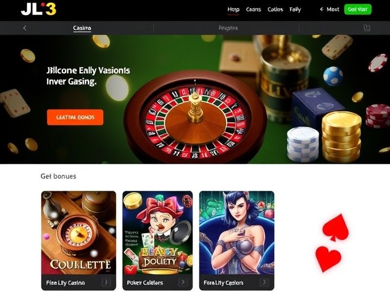 Welcome to jl3 Casino.com, your gateway to the most trusted online gambling experience. Explore top-rated casino games, exciting bonuses, and real-money opportunities at one of the best online casinos. New players enjoy an exclusive welcome bonus, while VIP members access luxury rewards. Whether you're playing slots, live dealer games, or sports betting, jl3 Casino ensures secure, responsible, and thrilling entertainment. Start your journey today and elevate your chances for big wins.